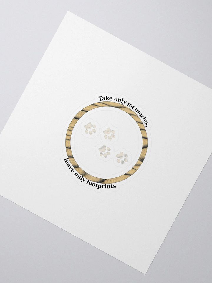 Take only memories, leave only footprints. product image (6)