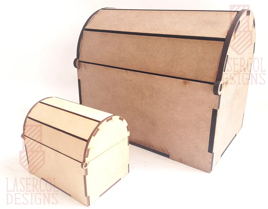 Box Chest (Two Sizes) - Laser Cut Files product image (10)