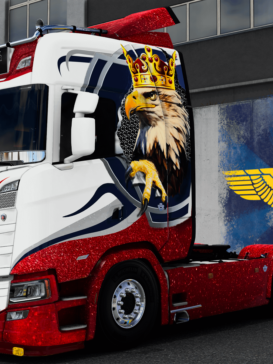 ETS2 Skin - Scania Next Gen Griffin By Dsan22 product image (3)