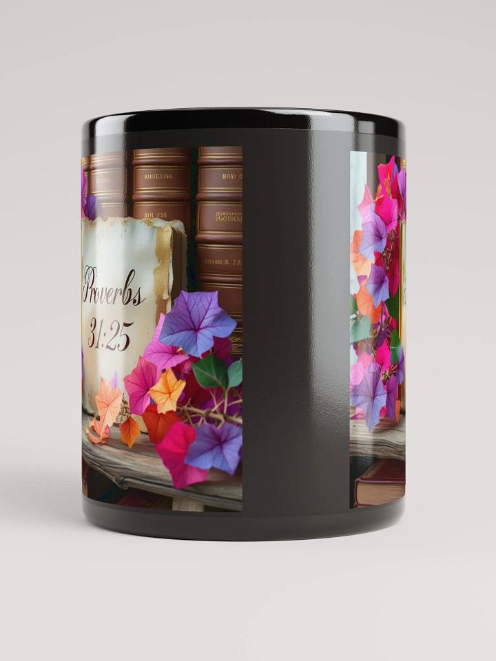 Proverbs 31:25 Floral Mug product image (3)