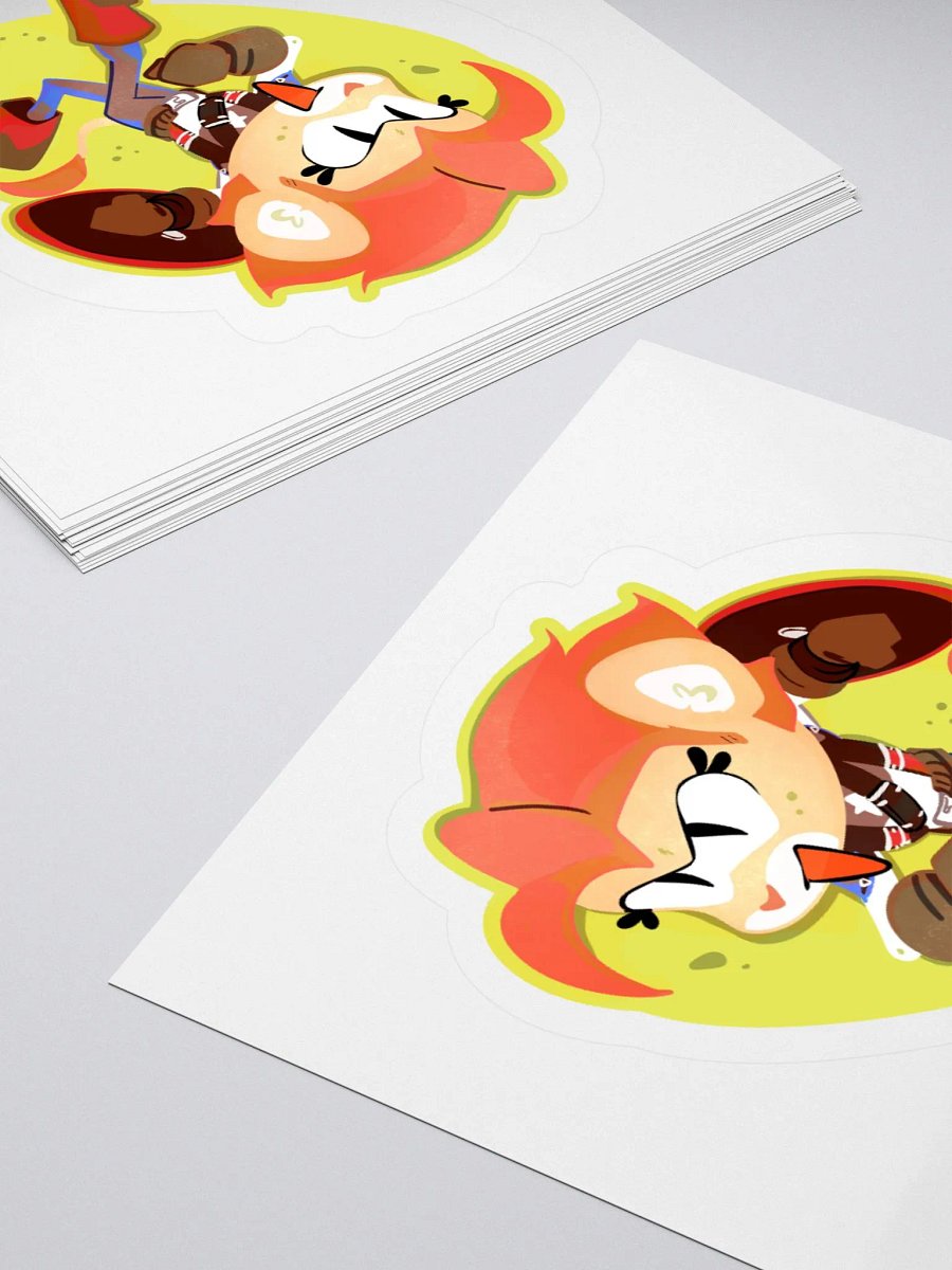 Ah'lina "Captain America" Sticker product image (4)