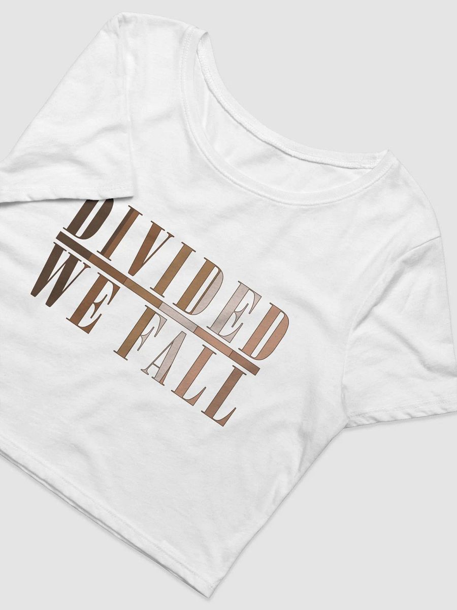 Divided We Fall - Skin Colour Two - Bella+Canvas Women's Crop Tee product image (2)