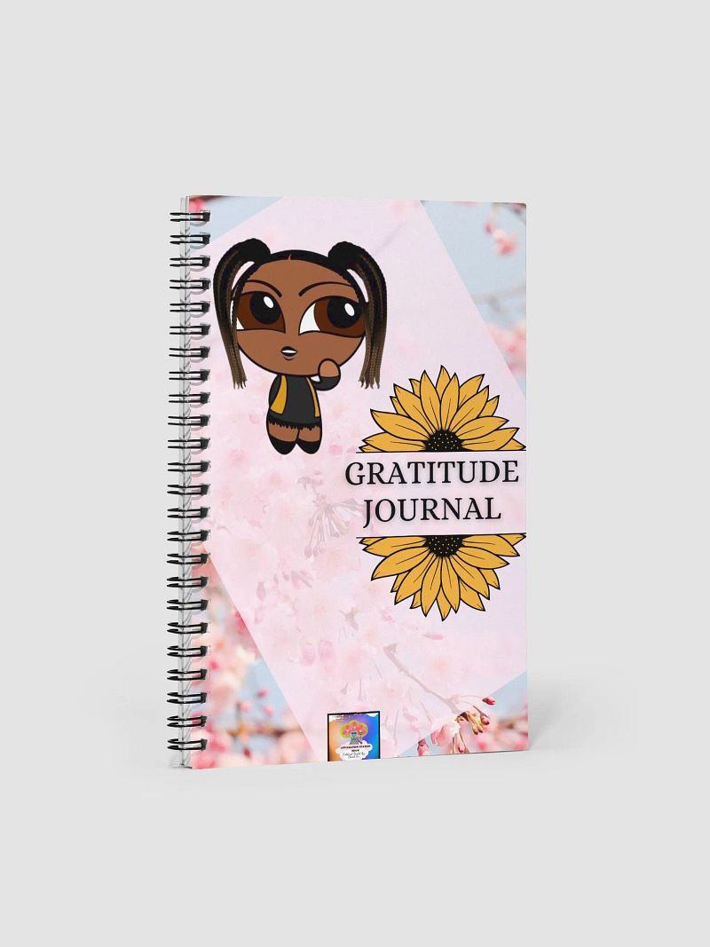 Sunflower Gratitude Spiral Notebook