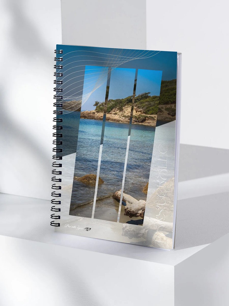 GeoGraphik Notebook – Porqurolle – A5 Format product image (4)