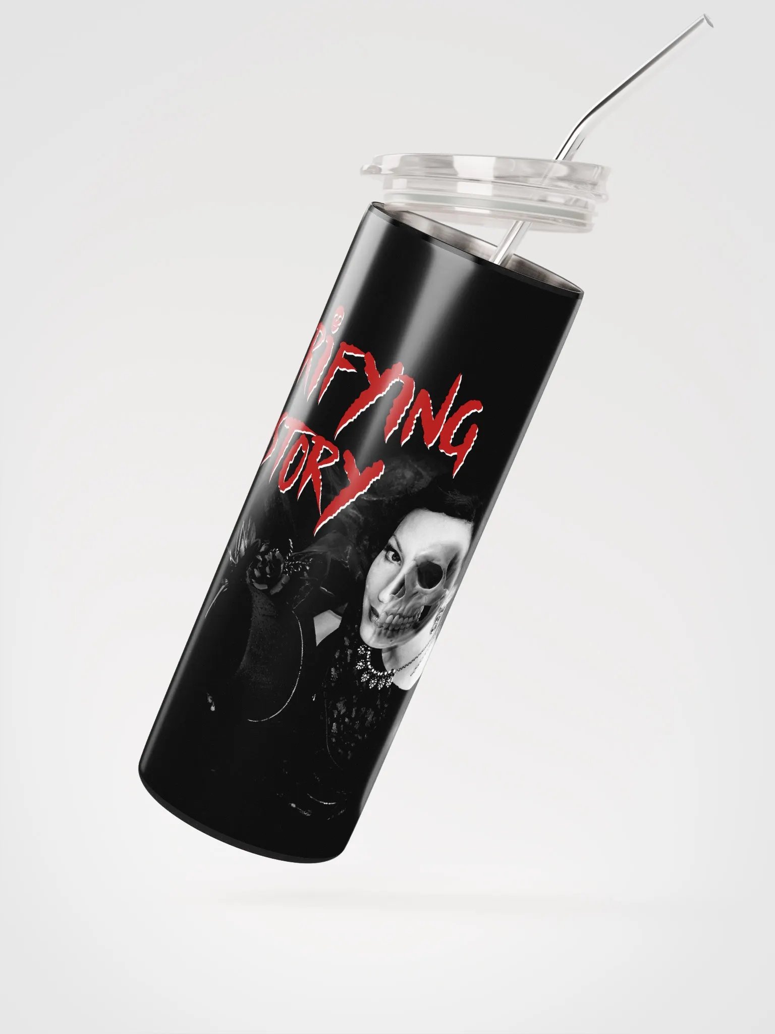 Horrifying History Tumbler with Straw product image (2)