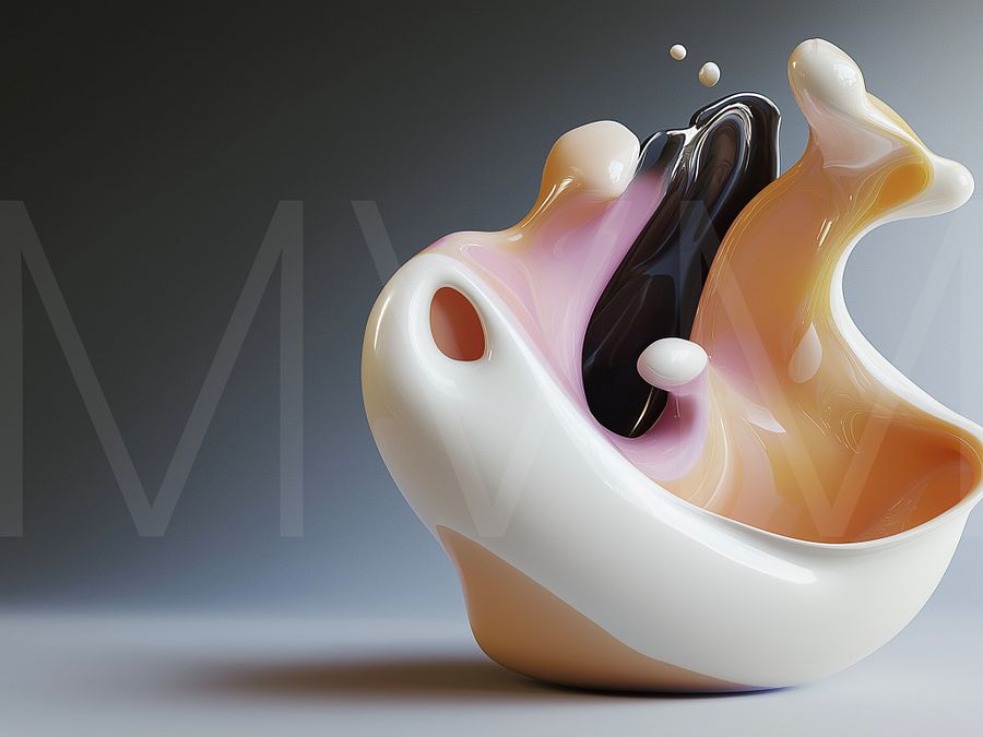 Abstract 3D Art Sculpture Series #1 product image (11)