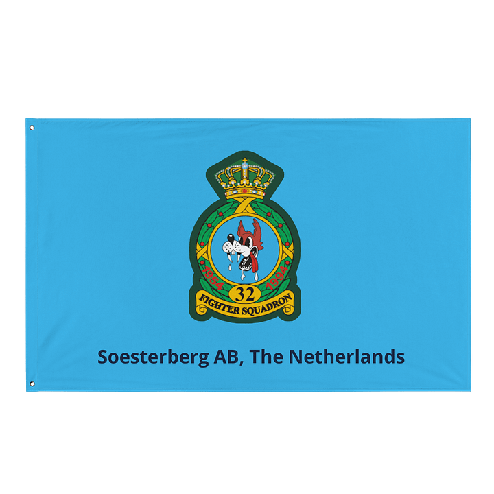 32nd Tactical Fighter Squadron Flag product image (1)