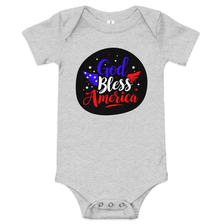 Baby One-Piece: God Bless America product image (3)