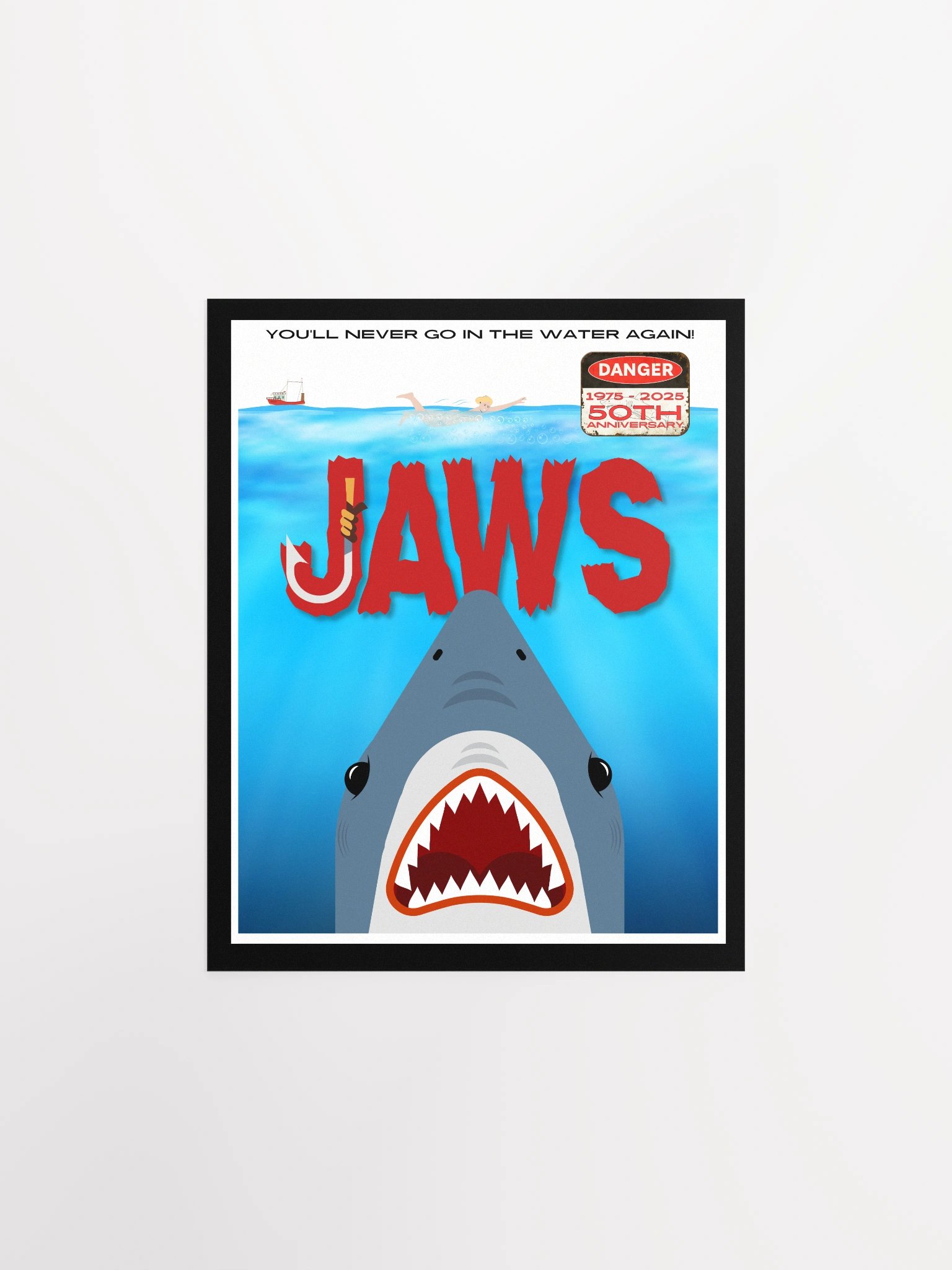 JAWS - 50TH ANNIVERSARY - POSTER product image (1)