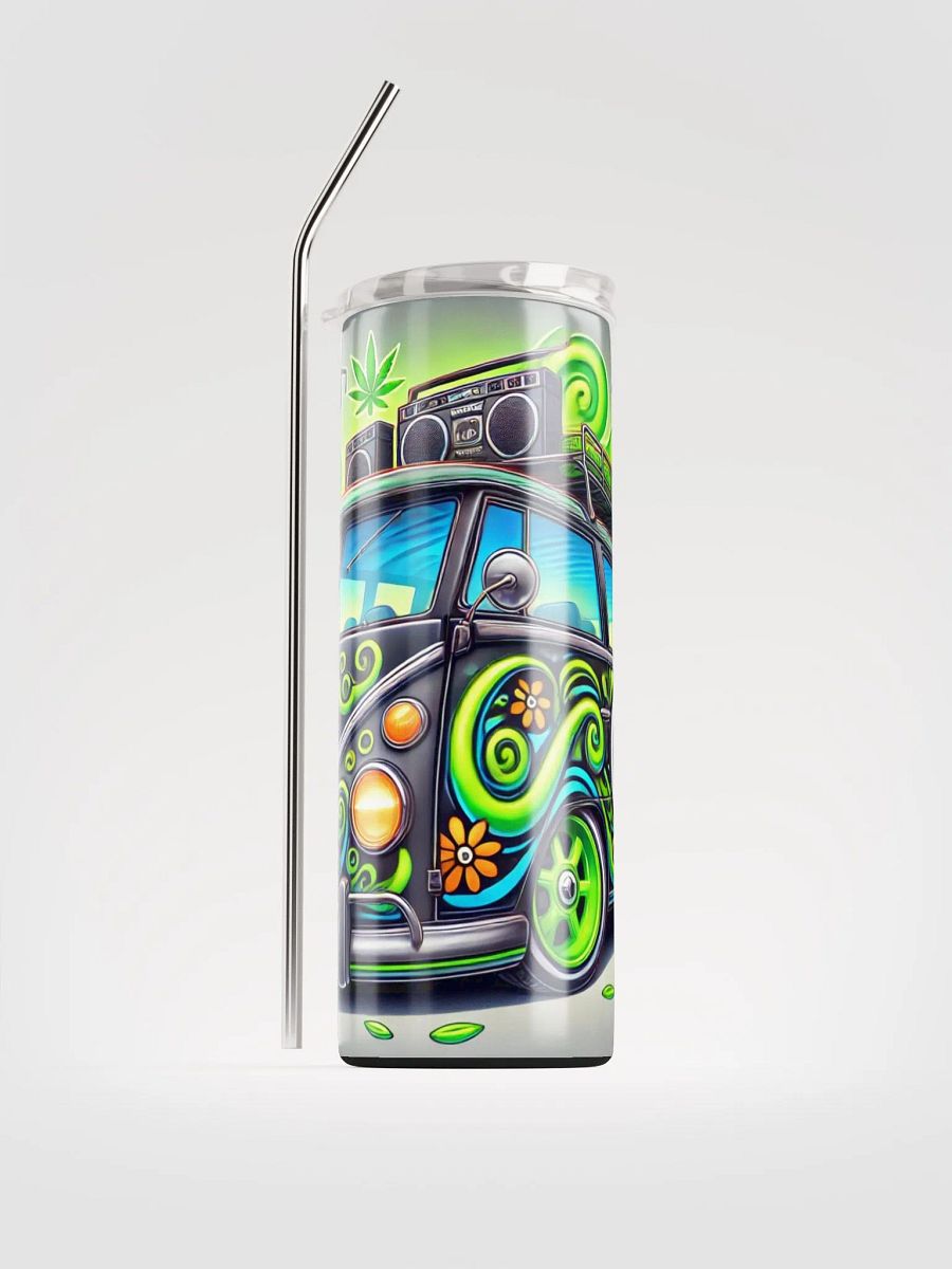 Da Groovy Vibes Stainless Steel Tumbler product image (2)