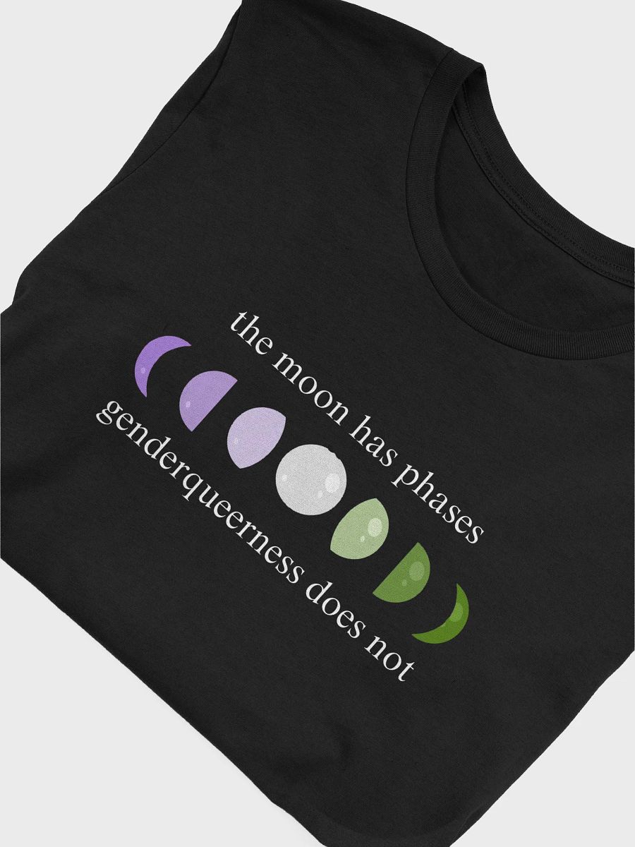 genderqueer moons t-shirt product image (5)
