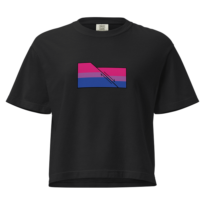 Faulted Pride Flags- Bi Shirt product image (1)