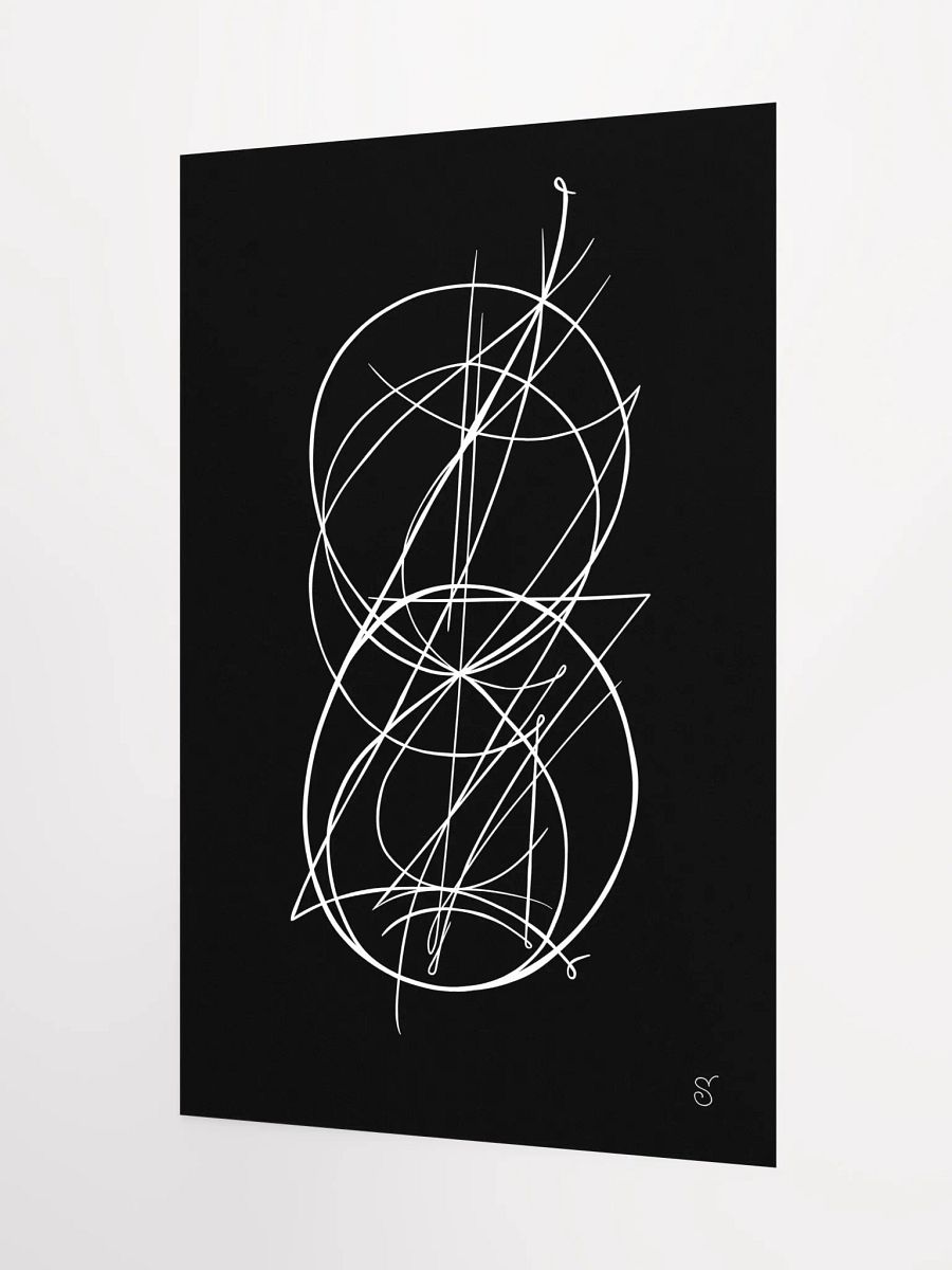 Vibrant Matte Poster Print - Abstract Image No. 9 product image (8)