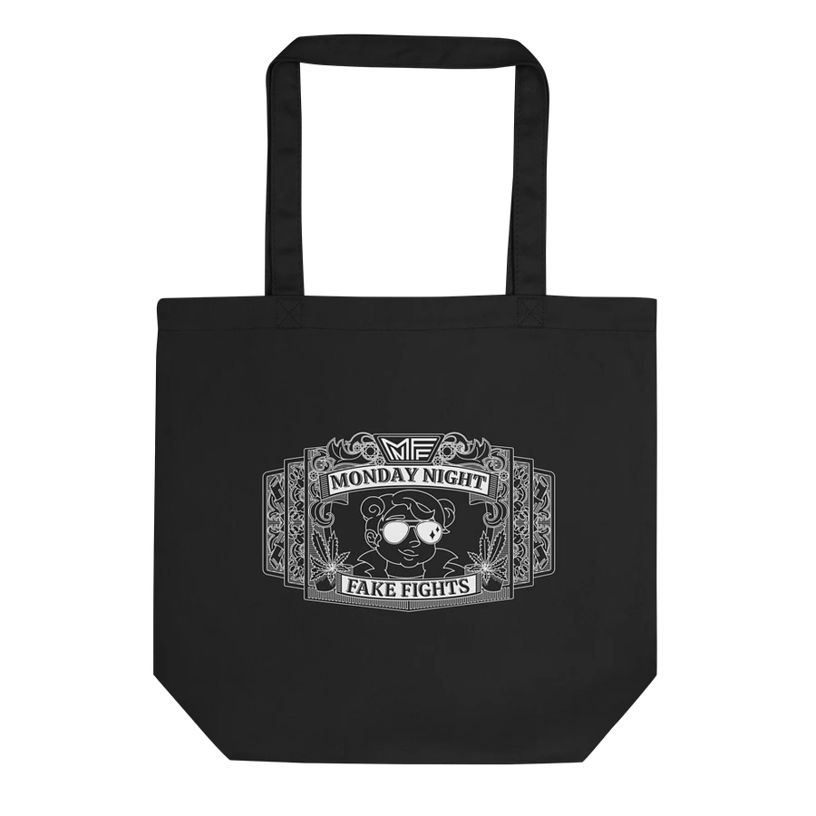 MNFF Championship Belt White Line Black Tote Bag product image (1)