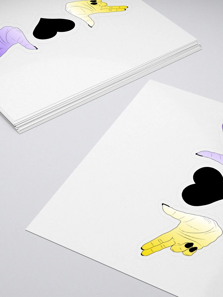 Finger Guns (enby flag) product image (13)