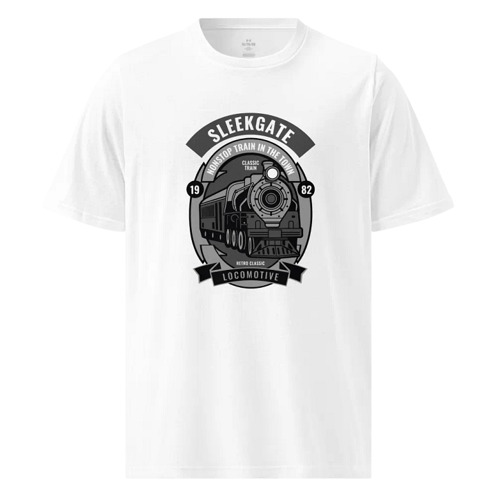 Retro Locomotive Emblem Athletic Under Armour® T-Shirt product image (5)