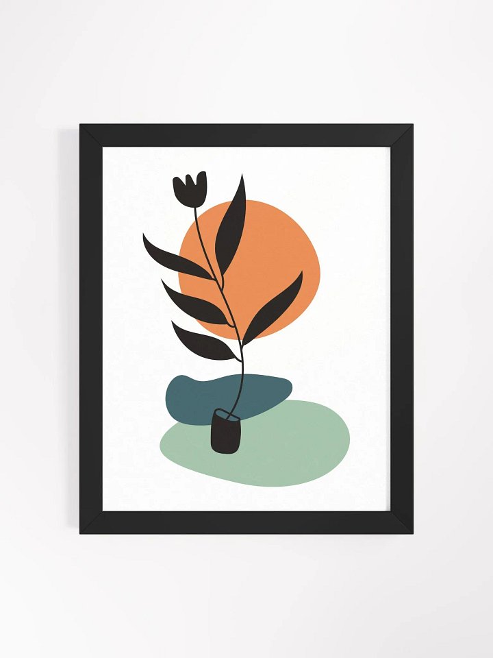 Minimalist Botanical Bliss Framed Poster product image (13)