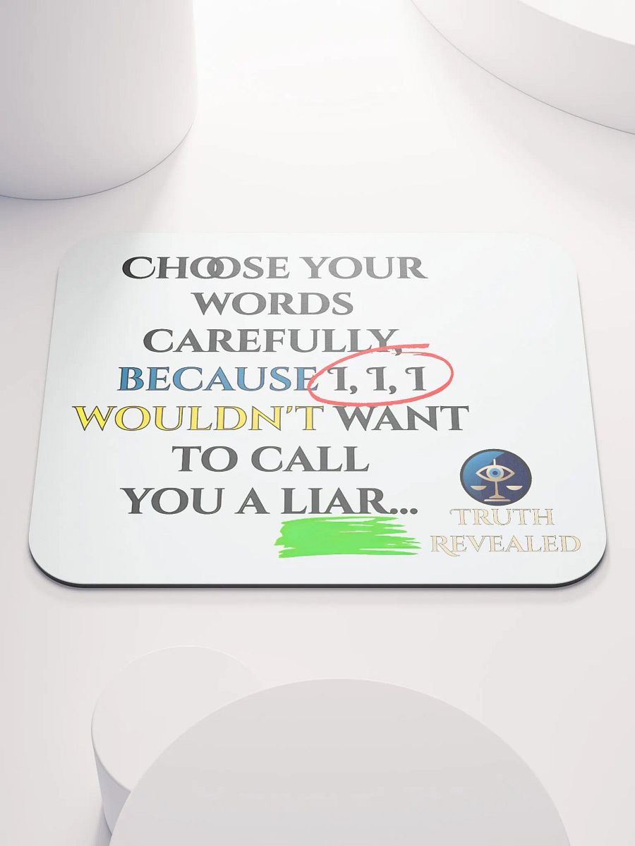 Truth Revealed Mouse Pad product image (1)