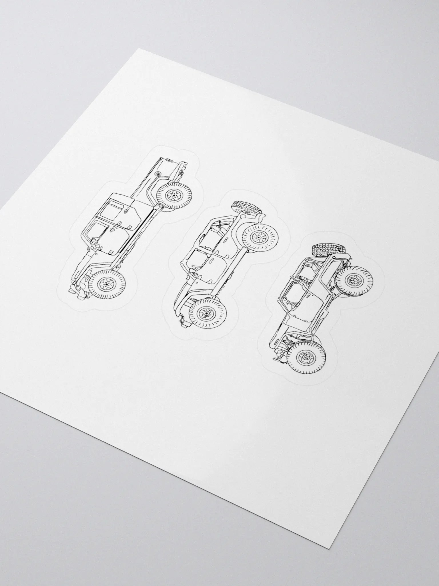 3 Models Sticker product image (3)