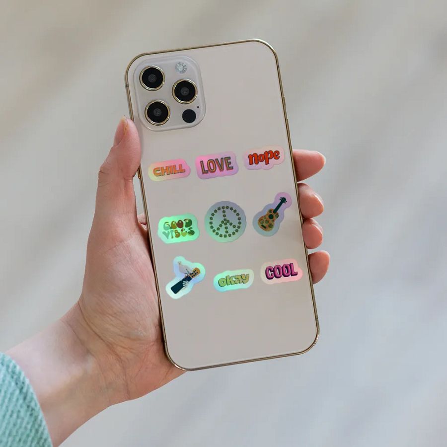 Retro Vibes Holographic Sticker Pack product image (1)