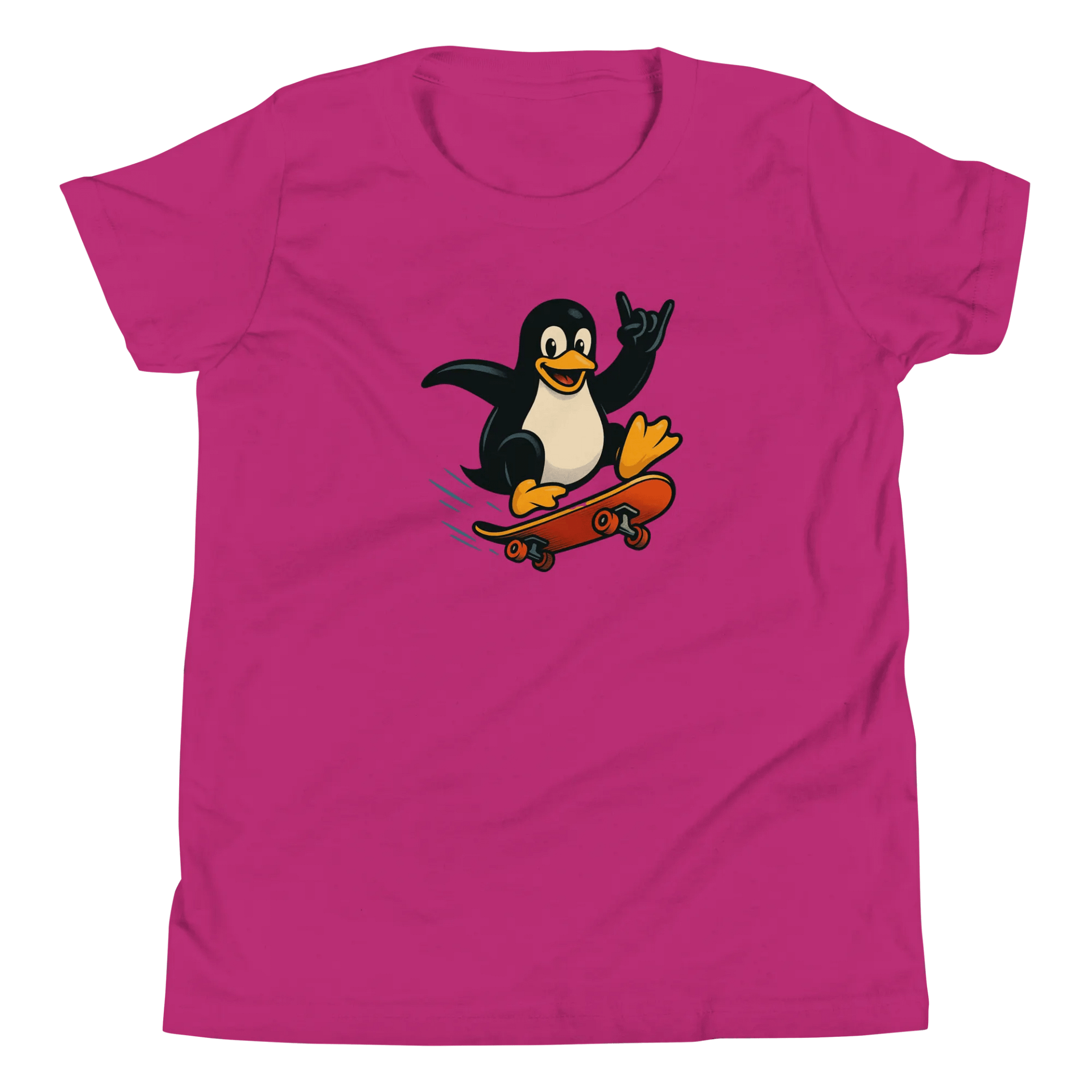 "Tux Skateboarder" Youth T-Shirt product image (4)