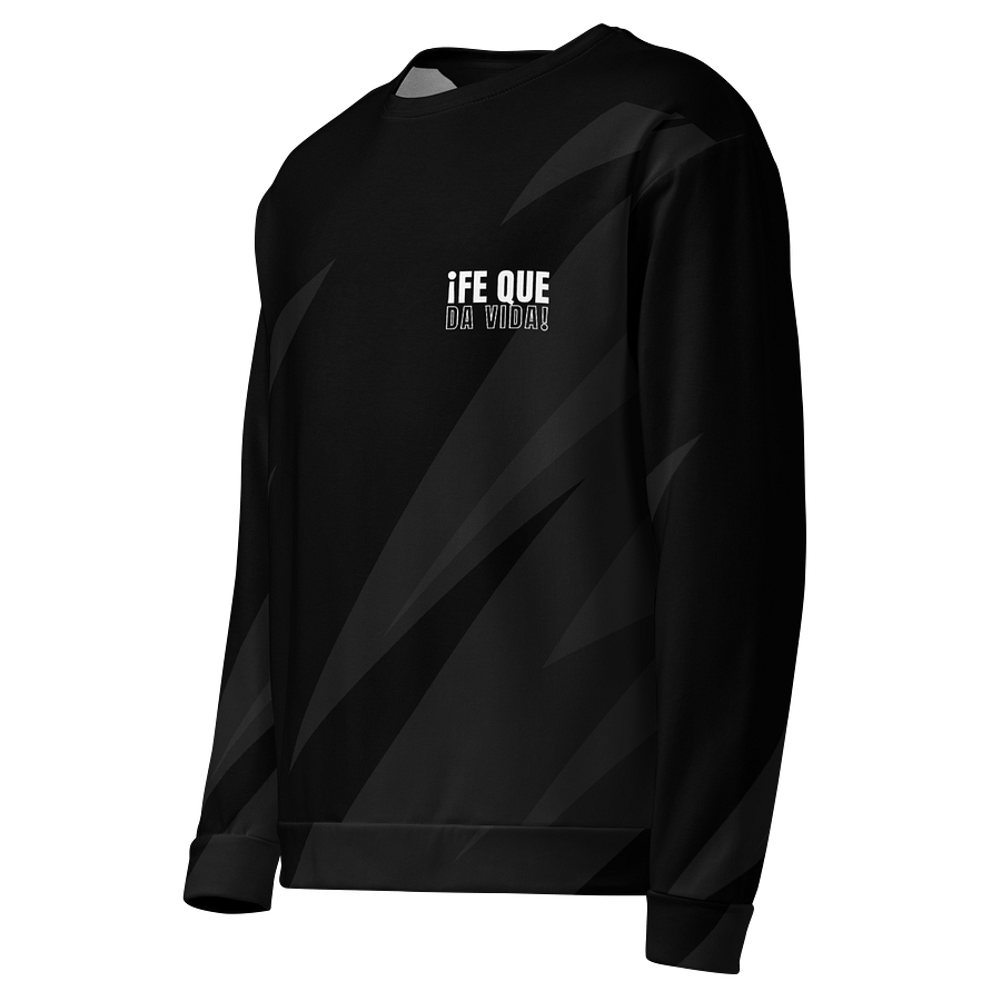 Sudadera unisex reciclada con estampado integral | Fe que da vida product image (3)