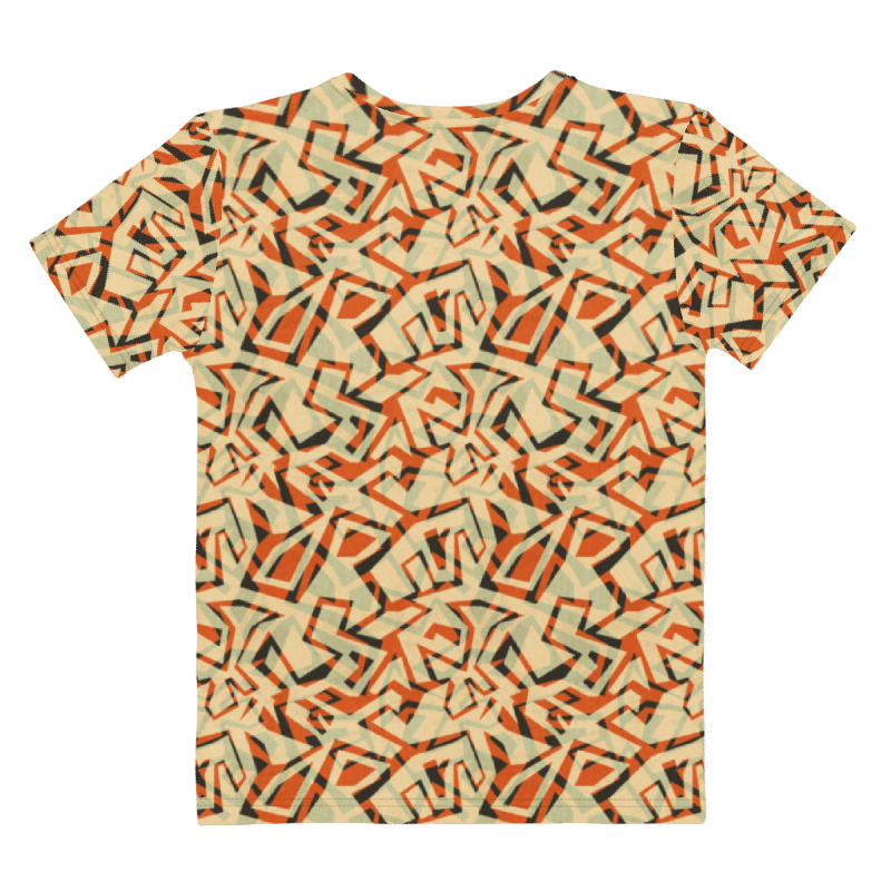 Orange Grunge | Women's Crew Neck T-Shirt product image (7)