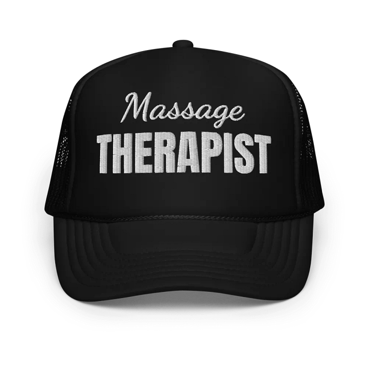 Massage therapist - Embroidered Trucker Cap Hat product image (1)