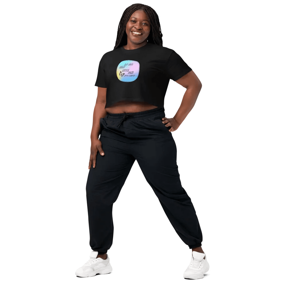 Silly Little Joke Crop Top T-shirt product image (9)