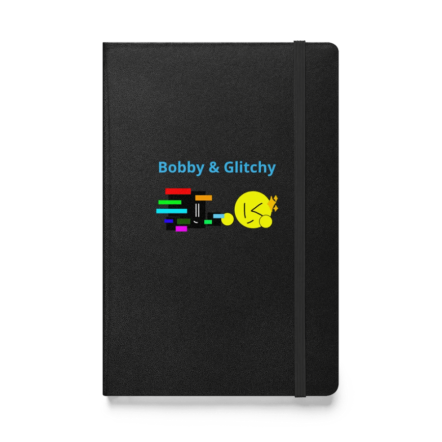 Bobby & Glitchy (Fist Bump) Notebook product image (1)