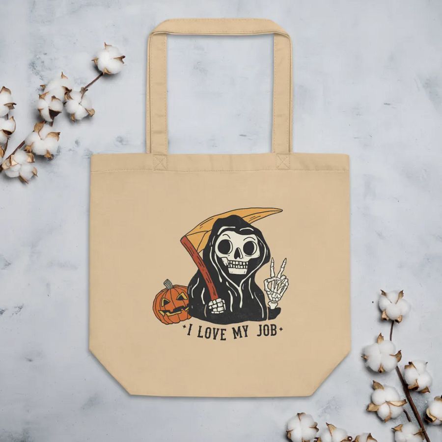 Grim Reaper Halloween Eco Tote product image (3)