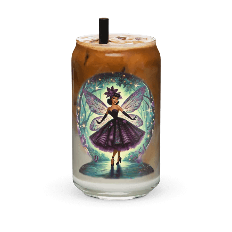 Enchanted Purple Iris Fairy Glass product image (36)