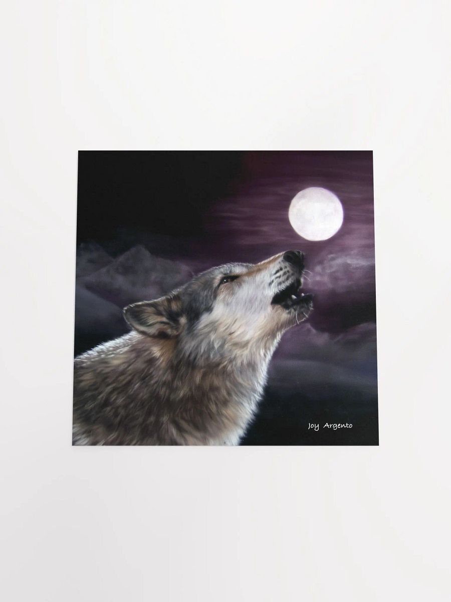 Howling at the Moon Print product image (4)
