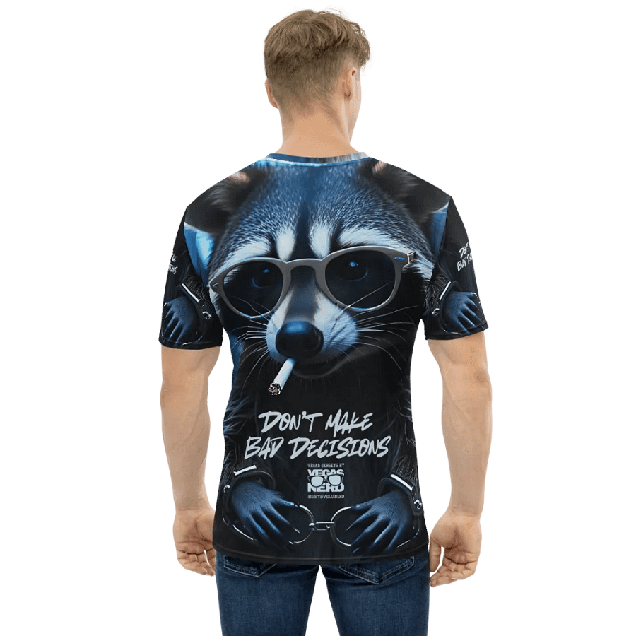 Don't Make Bad Decisions - AOP Polyester Unisex Tee product image (3)
