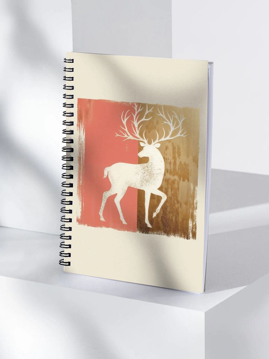 Holiday reindeer charm-notebook product image (4)
