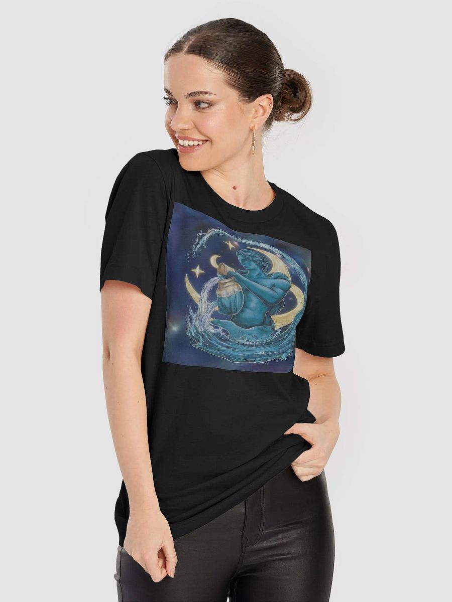 Exclusive Aquarius Zodiac T-Shirt - Unisex Celestial Water Bearer Design product image (9)