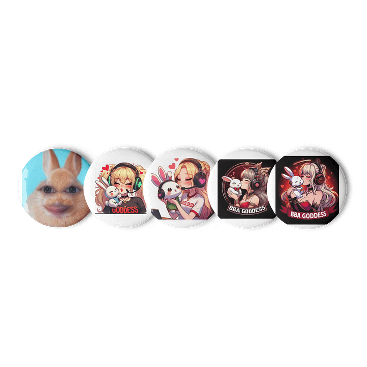 Bunny and Goddess Collectible Pins product image (1)
