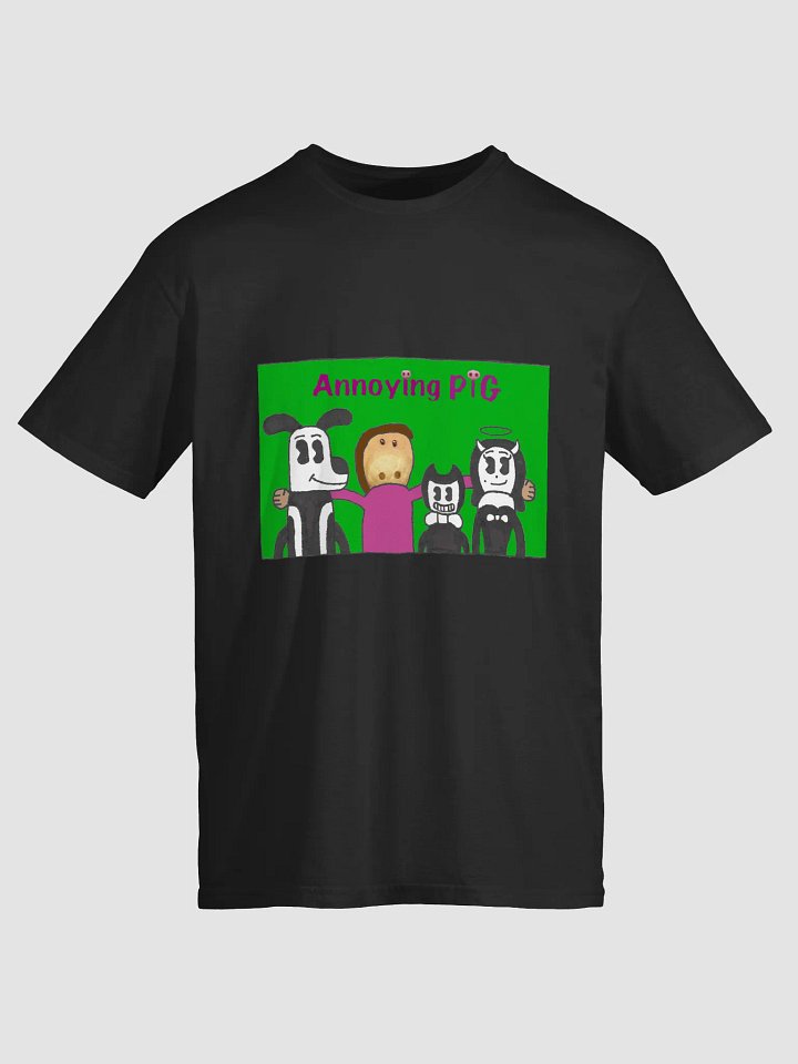 Annoying Pig Family Portrait (T-Shirt) product image (1)