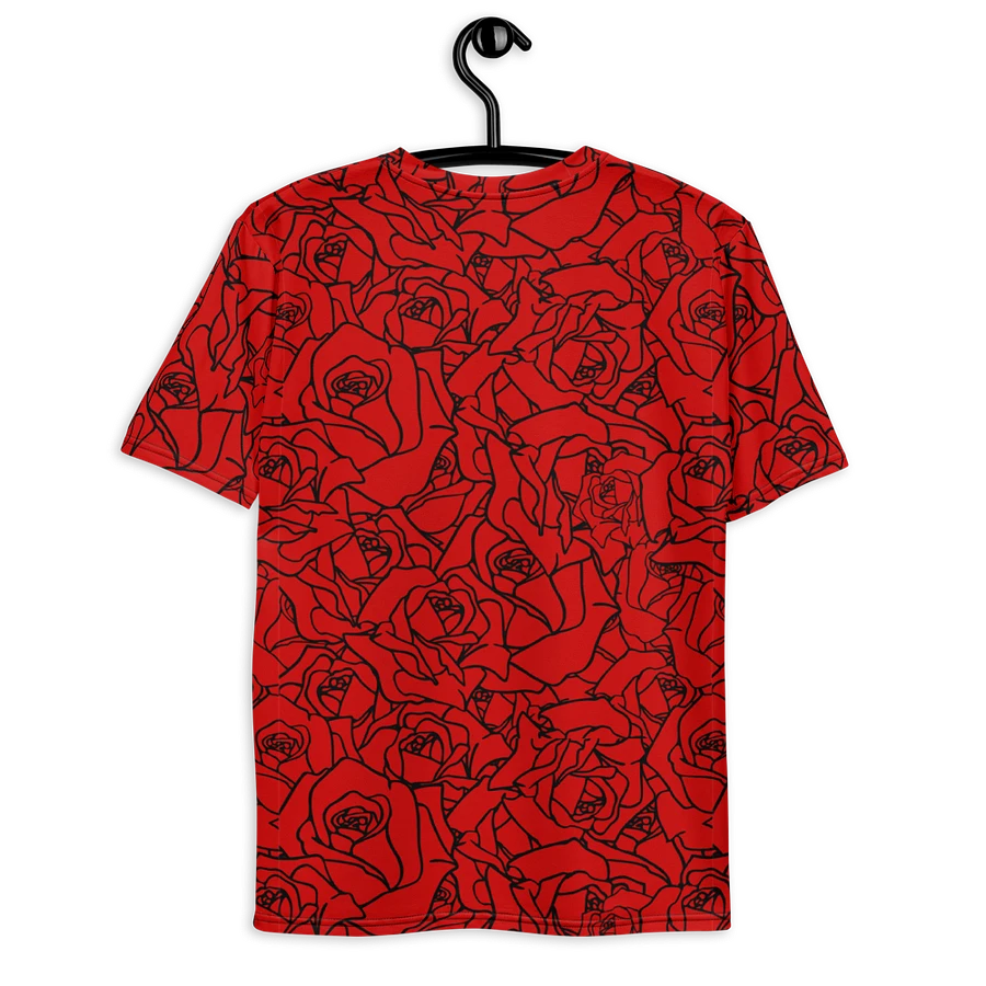 Loads of Roses · red-black crew neck t-shirt product image (10)