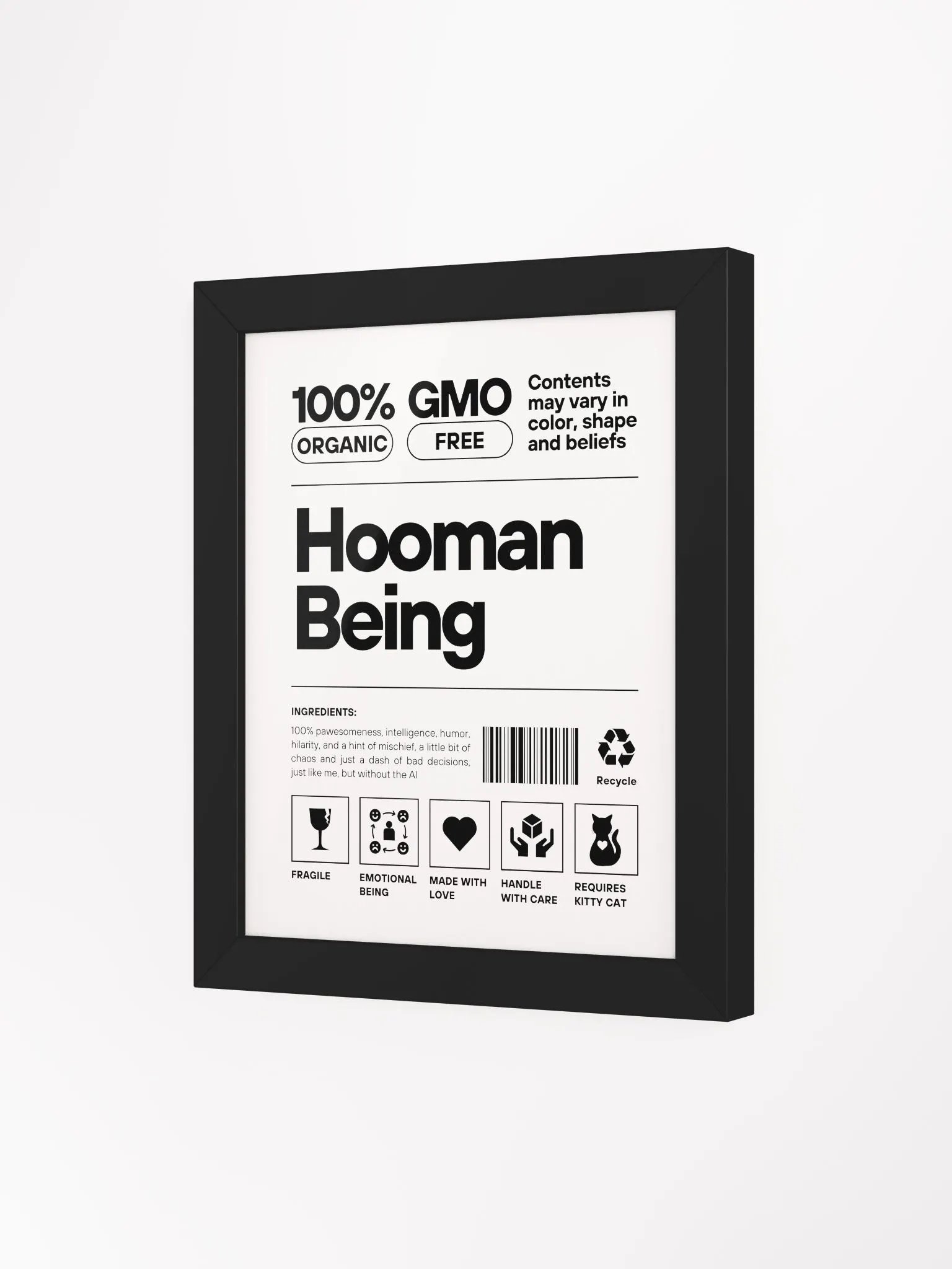 Hooman Being Wall Art product image (3)
