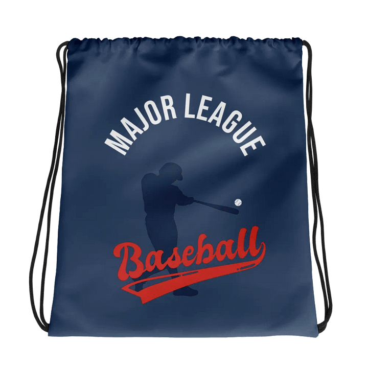 "Major League Baseball" Navy Drawstring Bag product image (1)