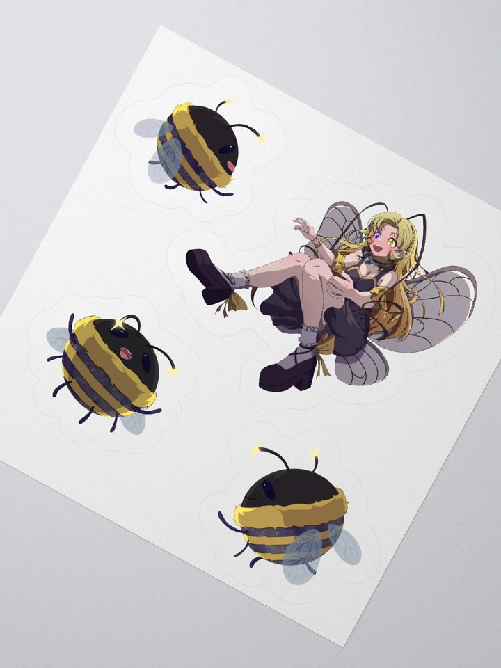 Honey and BeeBees Sticker Sheet product image (6)