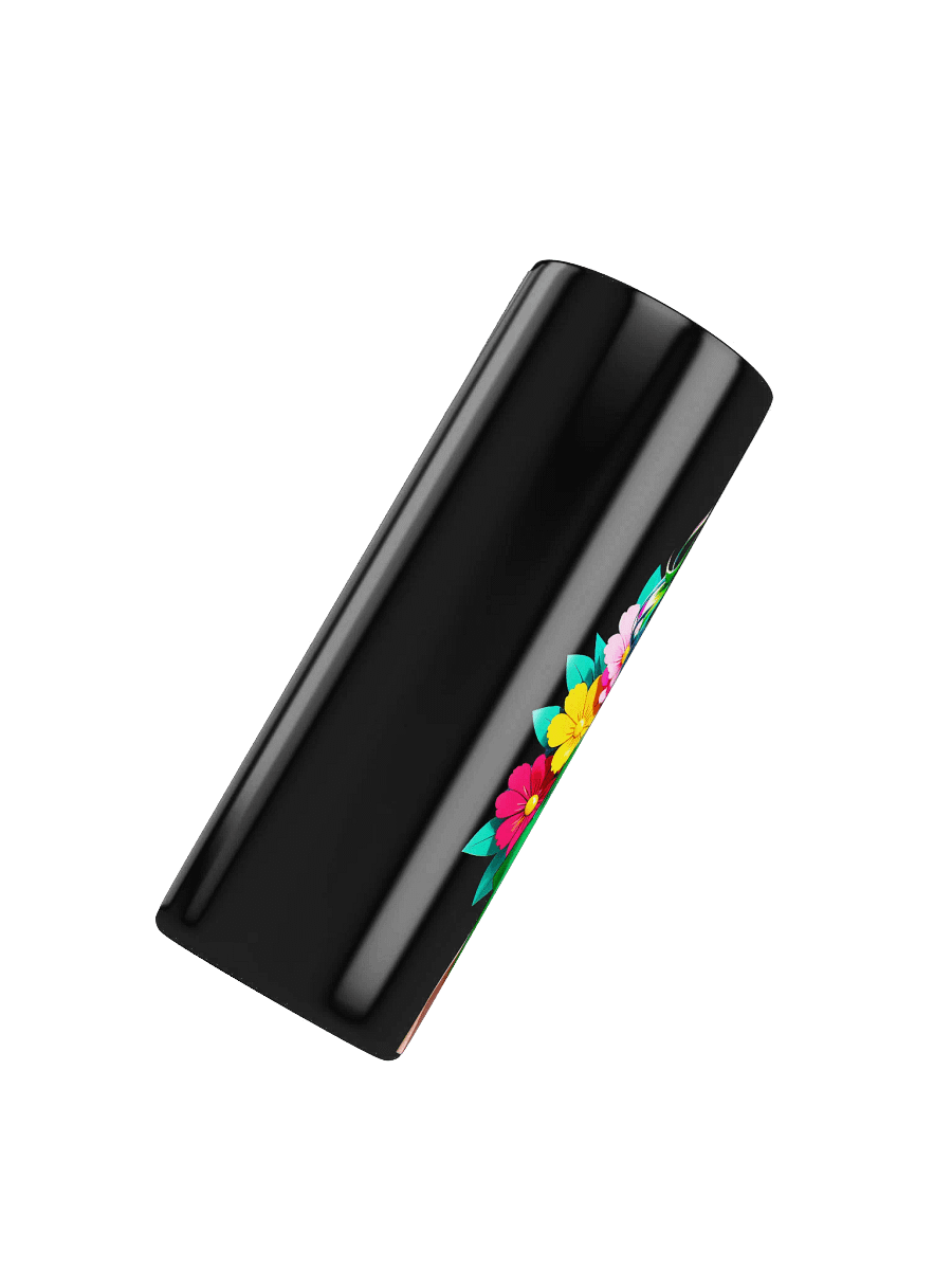 Brat 20 oz Skinny Stainless Steel Tumbler - Black - Brat Life v1 product image (4)