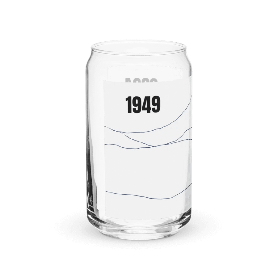 Gilbert Peak glass (plain sketch outline 1949-2024) product image (40)
