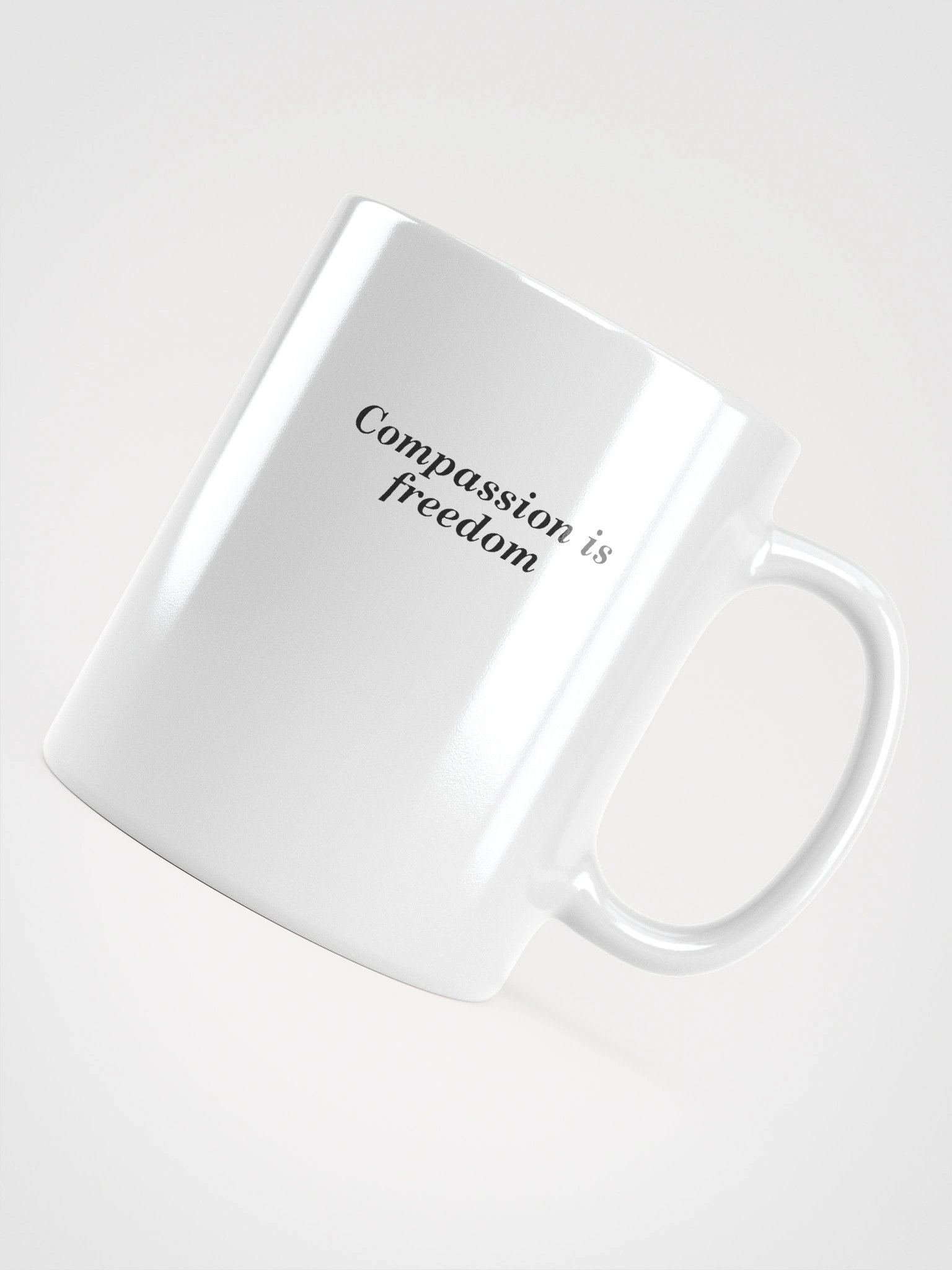 Journey of Love White Glossy Mug product image (13)
