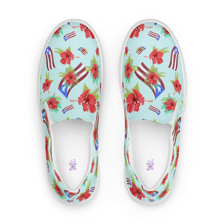 Puerto Rican Pride Slip-Ons product image (4)