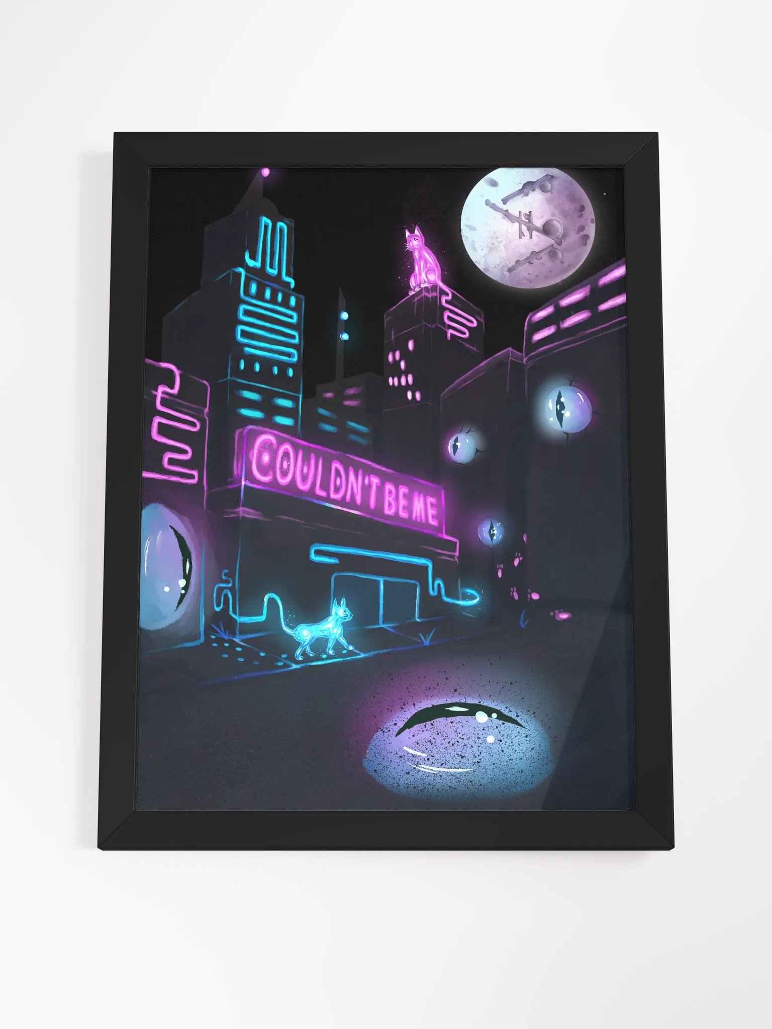 CBMOON "Cityscape" Framed Artwork product image (4)