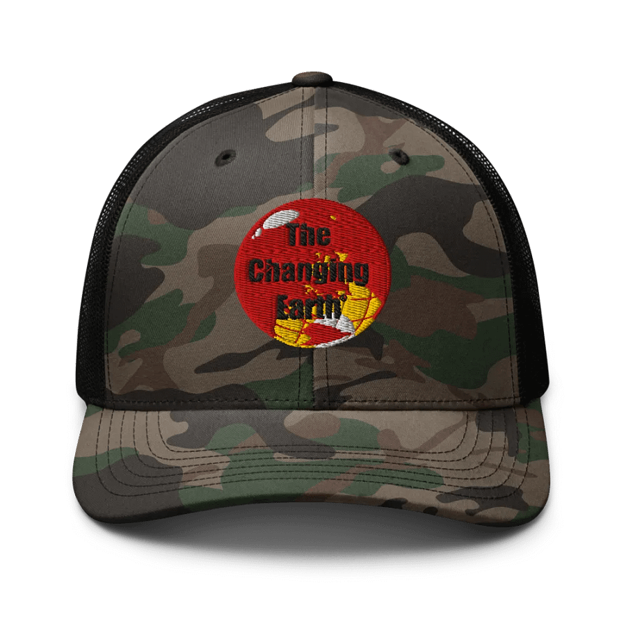 Globe Tones Camo Trucker Hat product image (1)