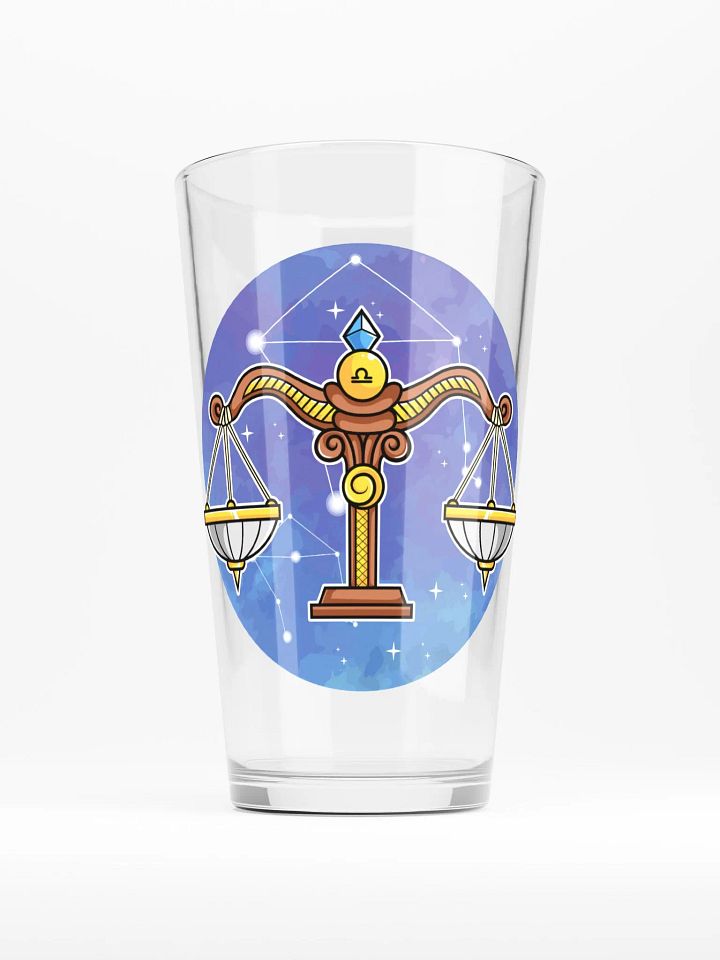 Libra Balance Shaker Pint Glass product image (1)