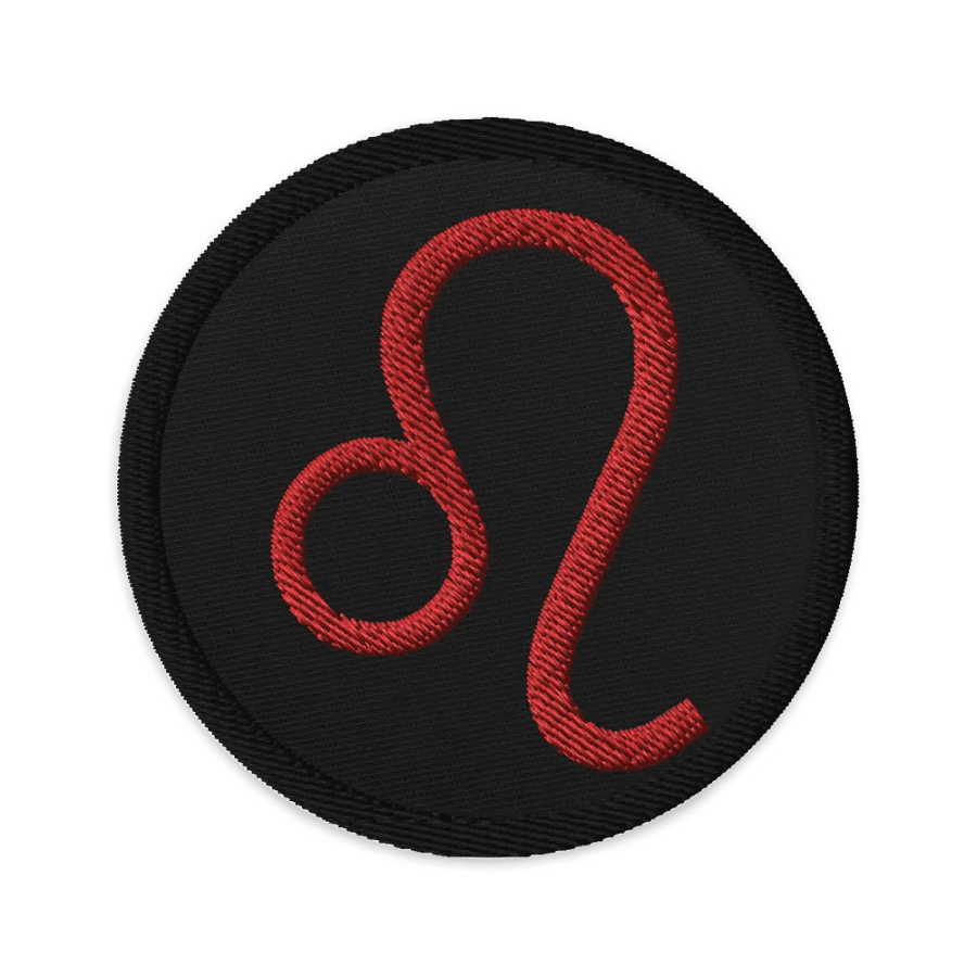 Leo Round Patch product image (1)